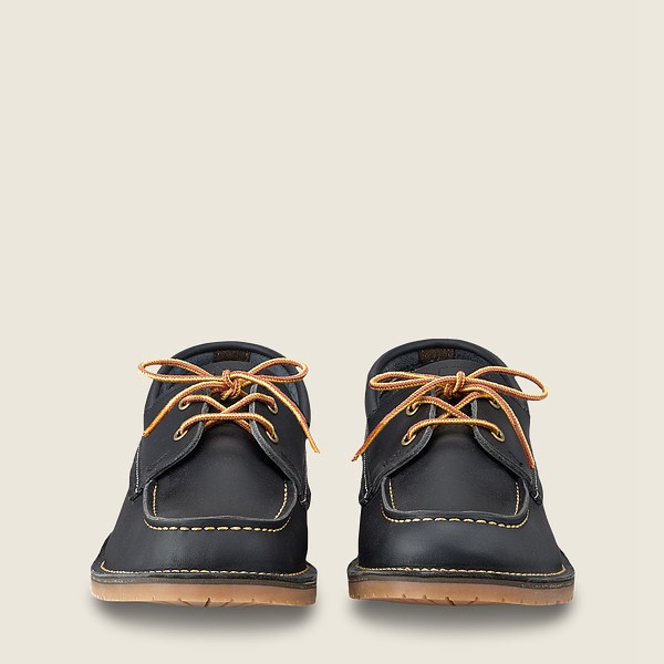 Red Wing Oxford Weekender Camp Moc - Portage Læder - Marineblå - Herre 5836-AIMKG